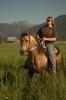 Chex and me at the Ranch during the photo shoot for the Living The Country Life magazine feature article.