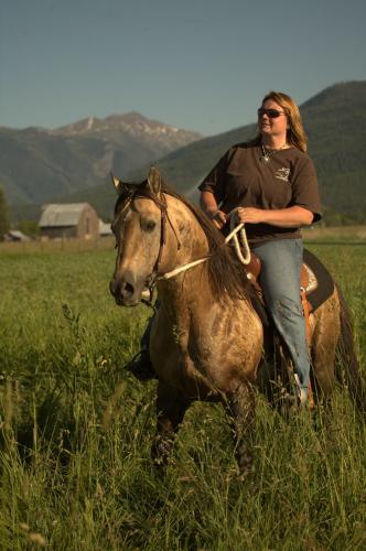 This photo of Chex and I was taken in 2009 during a photo shoot with Living the Country Life magazine.  We had so much fun with this whole project and were so surprised when we made the cover!  